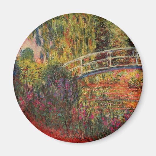 Monet's Water Lily Pond Magneet (Voorkant)