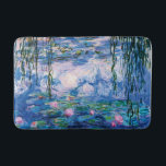 Monet's waterlelies badmat<br><div class="desc">Monet's waterlelies.  
Bezoek mijn winkel voor een interessanter ontwerp en meer keuze voor kleuren => zazzle.com/iwheels*</div>