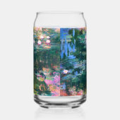 Monet's waterlelies blikvorm glas (Links)