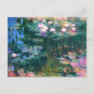 Monet's waterlelies briefkaart