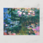Monet's waterlelies briefkaart (Voorkant)