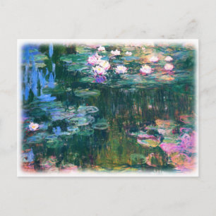 Monet's waterlelies briefkaart
