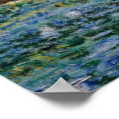 Monet's Waterlelies en Japanse Brug Poster (Hoek)
