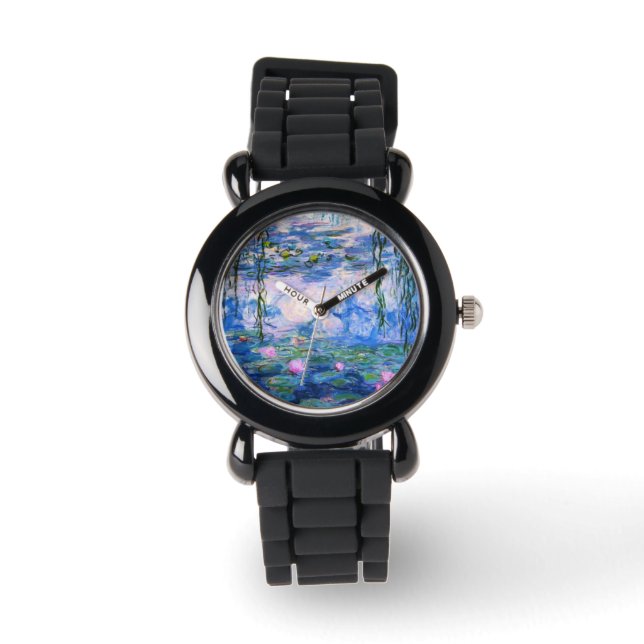 Monet's waterlelies horloge (Voorkant)