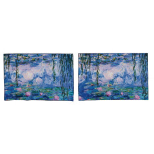 Monet's waterlelies kussensloop