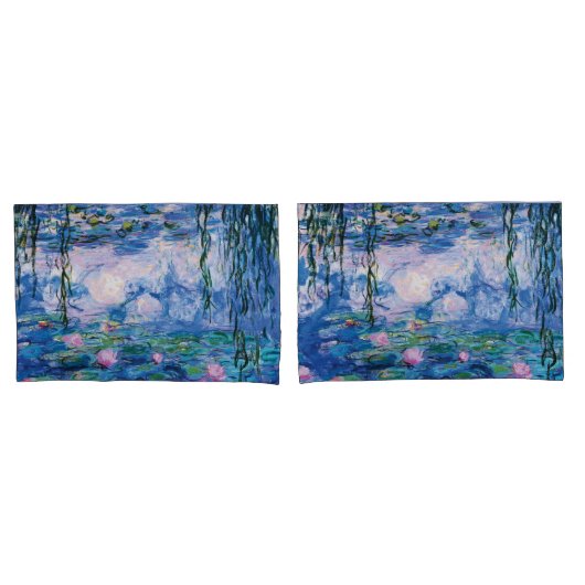 Monet's waterlelies kussensloop (Voorkant-Set)