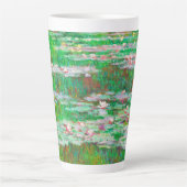 Monet's waterlelies latte mok (Voorkant)