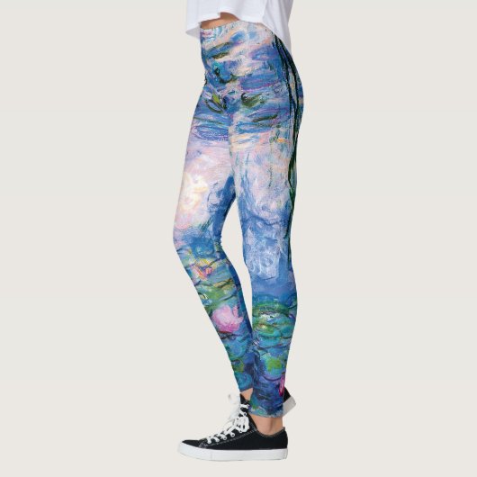 Monet's waterlelies leggings (Links)