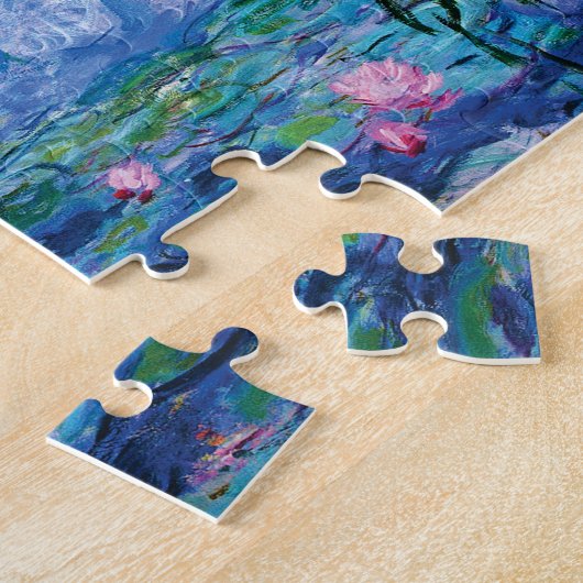 Monet's waterlelies legpuzzel (Zijkant)