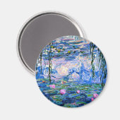 Monet's Waterlelies Magneet (Voorkant / Achterkant)