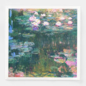 Monet's waterlelies servet (Voorkant)
