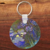Monet's waterlelies sleutelhanger (Voorkant)