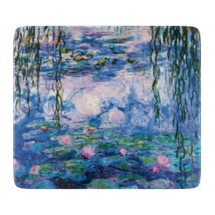 Monet's waterlelies snijboord snijplank