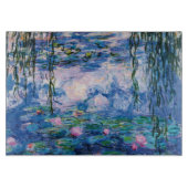 Monet's waterlelies snijplank (Voorkant)
