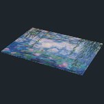 Monet's waterlelies snijplank<br><div class="desc">Ga naar mijn winkel voor een interessanter design en meer kleurenkeuze. => zazzle.com/iwheels*</div>