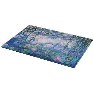 Monet's waterlelies snijplank