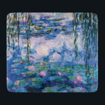 Monet's waterlelies snijraad snijplank<br><div class="desc">Ga naar mijn winkel voor een interessanter design en meer kleurenkeuze. => zazzle.com/iwheels*</div>