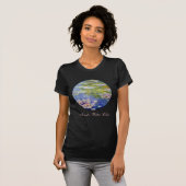 Monet's waterlelies t-shirt (Voorkant volledig)