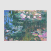 Monet's waterlelies tissuepapier (Voorkant)