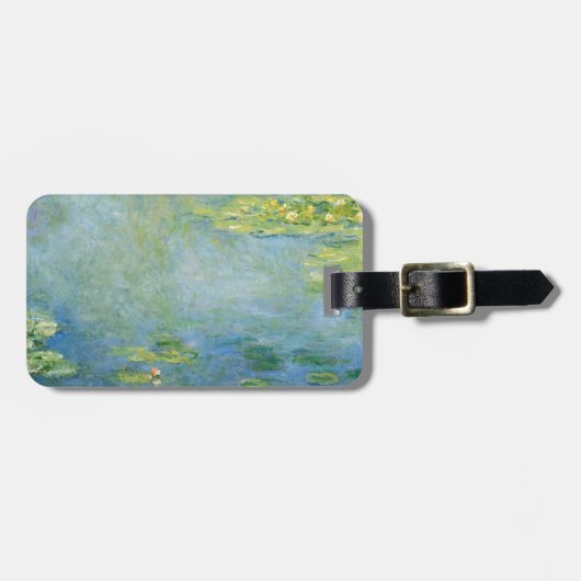 Monet's waterlilies bagagelabel (Voorkant horizontaal)