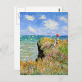 Monetschildering Briefkaart (Voorkant / Achterkant)