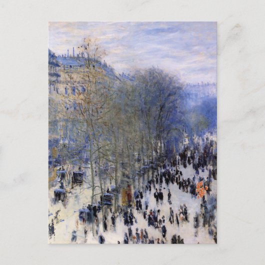 Monetschildering Briefkaart (Voorkant)