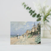 Monetschildering Briefkaart (Staand voorkant)