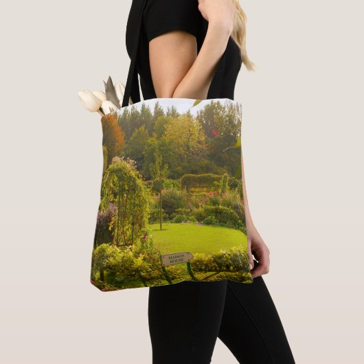 Monettuin, Giverny, mooie tuintuin Tote Bag (Dichtbij)
