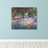 Monettuin in Giverny door Claude Monet Canvas Afdruk (Insitu (Houten vloer))