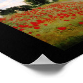 Monettuinbloesems schilderpoppen poster (Hoek)