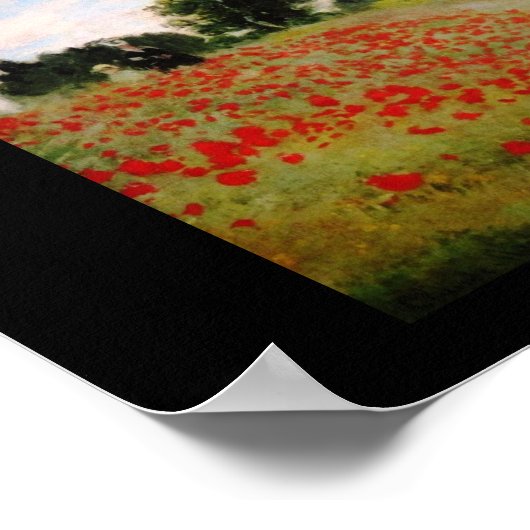 Monettuinbloesems  schilderpoppen poster (Hoek)