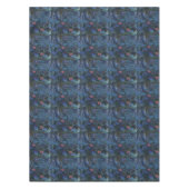 Monetwatergalgen en reflecties op een Willow Tafelkleed (Voorkant)