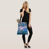 Monetwatergalgen met spiegelende reflecties tote bag (Op model)