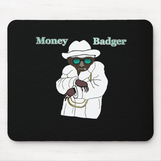 Money Badger Muismat (Voorkant)