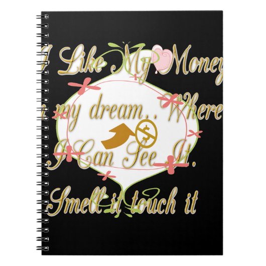 Money Bag Dream Design Notitieboek (Voorkant)
