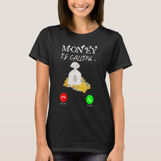 Money Calling Gang Ster T-shirt (Voorkant)