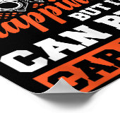 Money Can't Buy Hapness But It Can Buy Car Parts  Poster (Hoek)