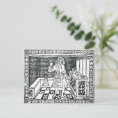 Money Changer Briefkaart (Staand voorkant)