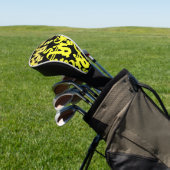 Money Dollar ondertekent financieel patroon Golf H Golfheadcover (Insitu)