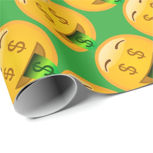 Money Emoji Cadeaupapier (Rol Hoek)