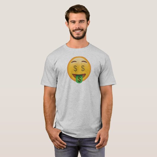 Money Emoji Shirt (Voorkant volledig)