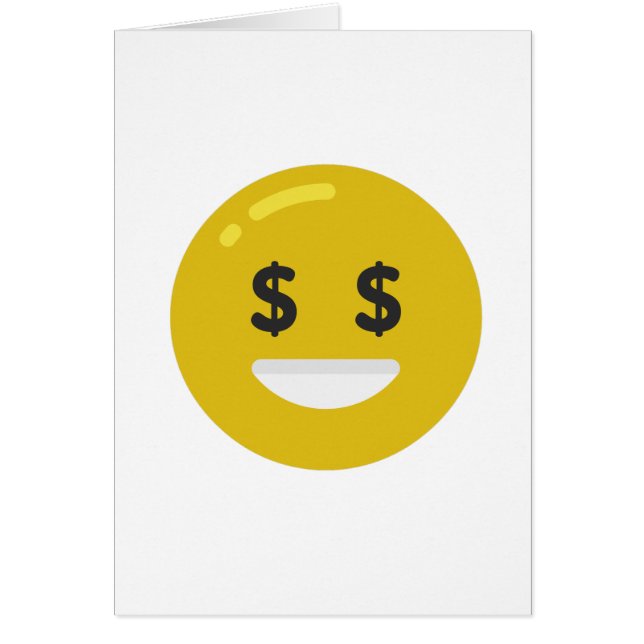 money eye emoji (Voorkant)