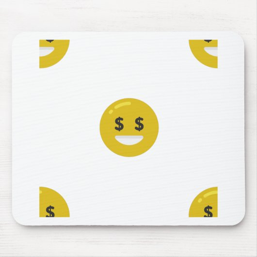 money eye emoji muismat (Voorkant)
