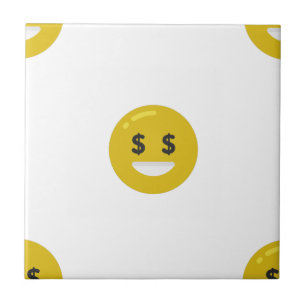 money eye emoji tegeltje