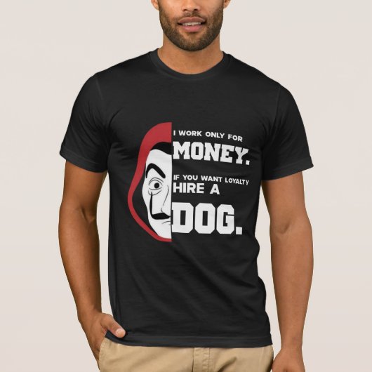 Money Heist Mannen T-shirt (Voorkant)