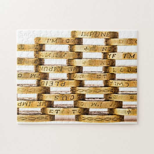 Money Jigzaag Legpuzzel (Horizontaal)