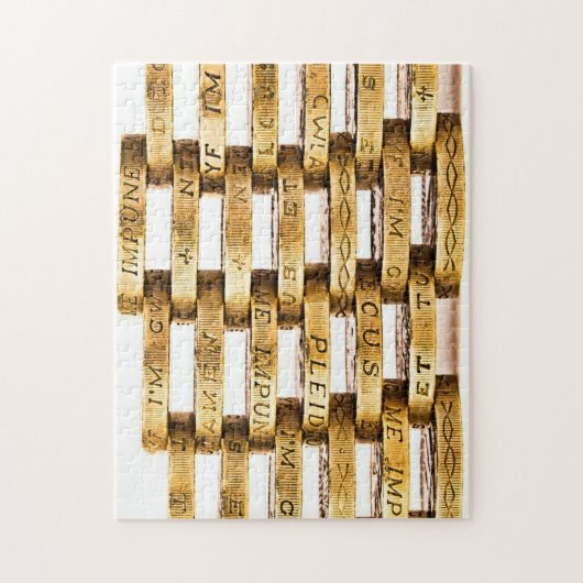 Money Jigzaag Legpuzzel (Verticaal)