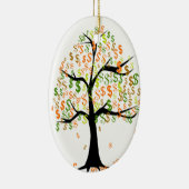 Money Keramisch Ornament (Rechts)