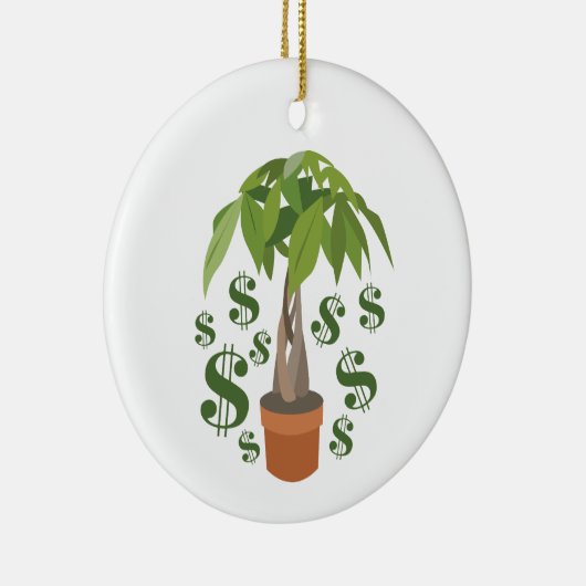 Money Keramisch Ornament (Rechts)