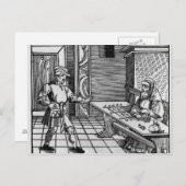 Money Lender, 1531 Briefkaart (Voorkant / Achterkant)